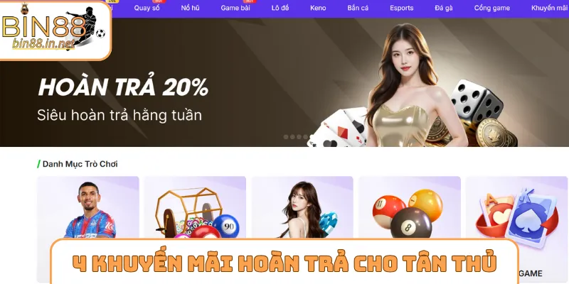 4 khuyến mãi hoàn trả cực hot cho tân thủ