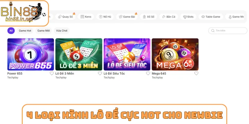 4 loại hình lô đề cực hot cho người mới