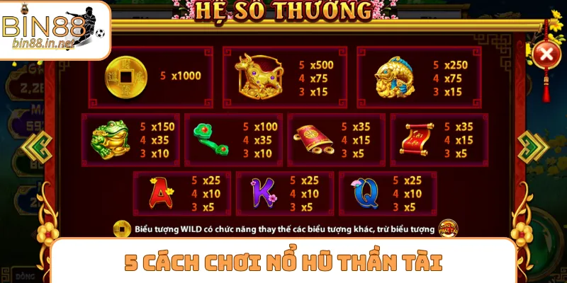 5 cách chơi nổ hũ thần tài bách phát bách trúng