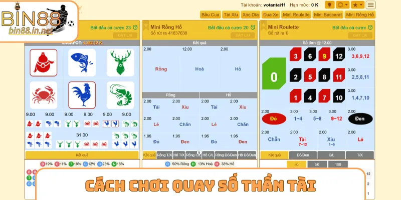 Cách chơi quay số thần tài chuẩn không cần chỉnh