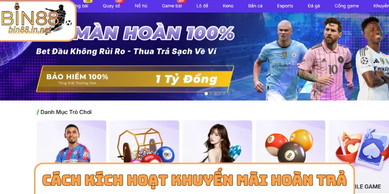 Cách kích hoạt khuyến mãi hoàn trả xanh chín