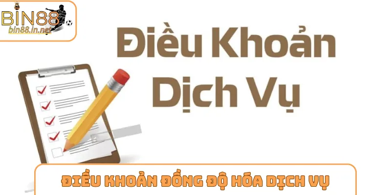 Điều khoản sử dụng đồng độ hóa dịch vụ