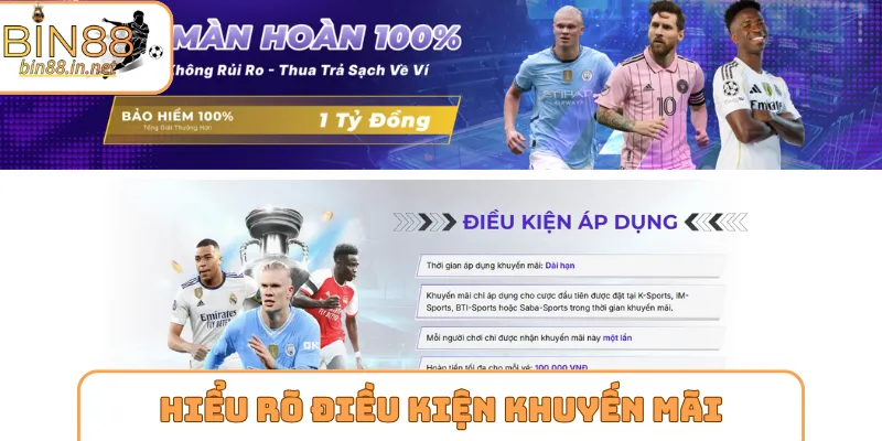 Hiểu rõ điều kiện doanh thu khi nhận khuyến mãi