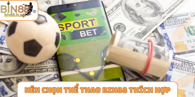Nên chọn giải thể thao Bin88 thích hợp