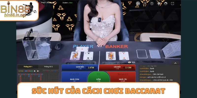 Sức hút đỉnh chóp của cách chơi Baccarat