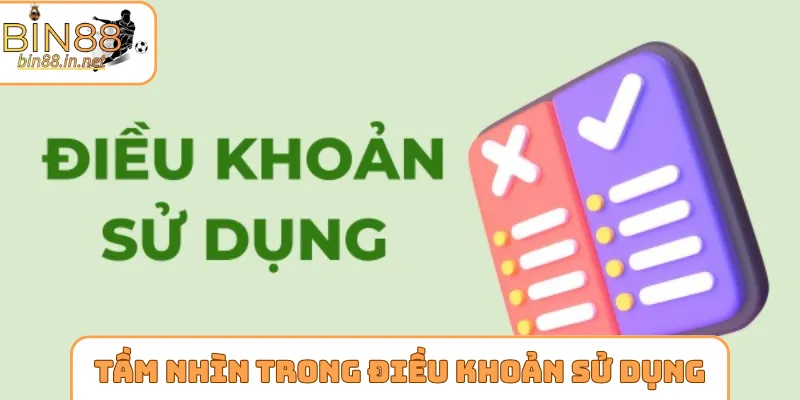 Tầm nhìn phát triển trong điều khoản sử dụng