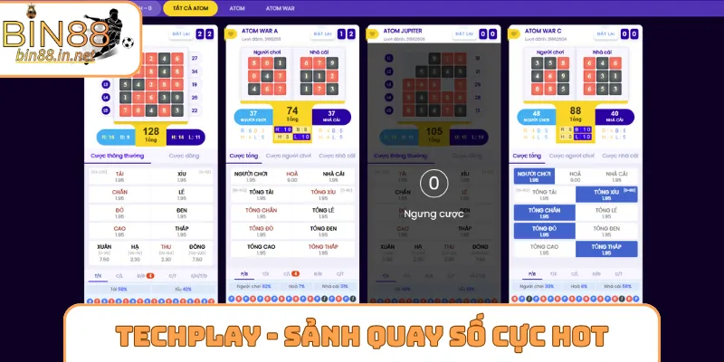 Techplay - Sảnh quay số cực hot cho newbie