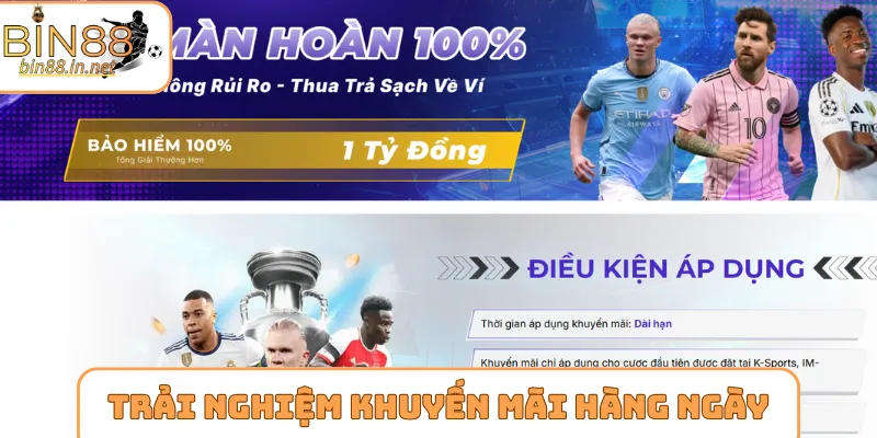 Cách trải nghiệm khuyến mãi hàng ngày cực hot